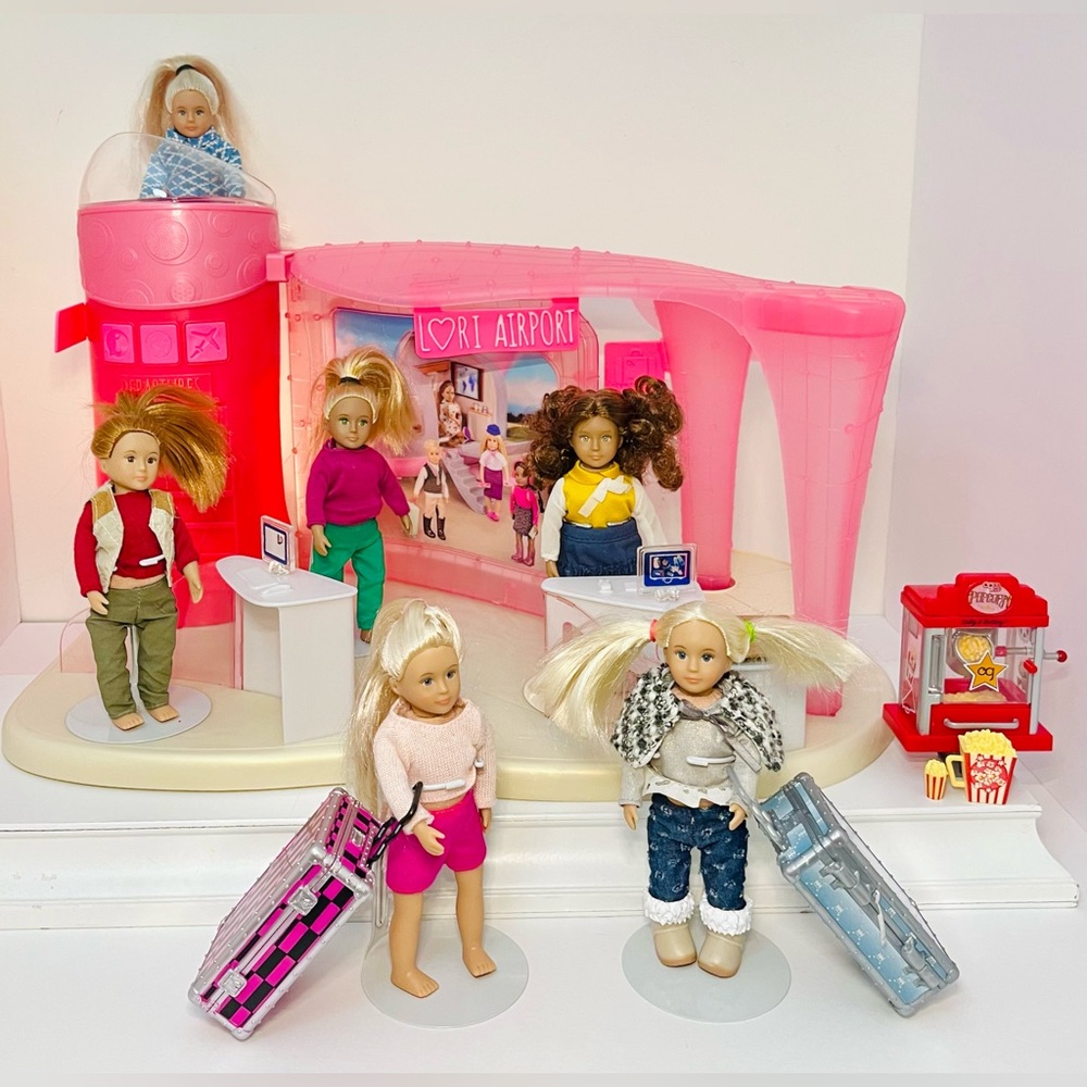 Lori Jetset Airway Airport + Doll Lot